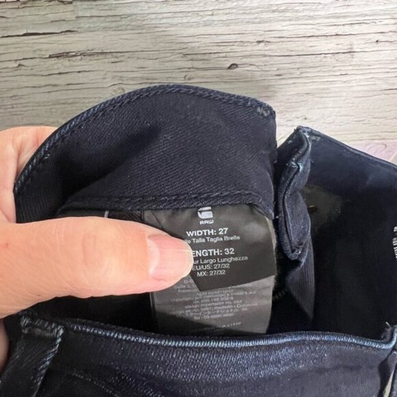 G-Star Raw 3301 High Skinny Jeans blue size 27 - Picture 8 of 9
